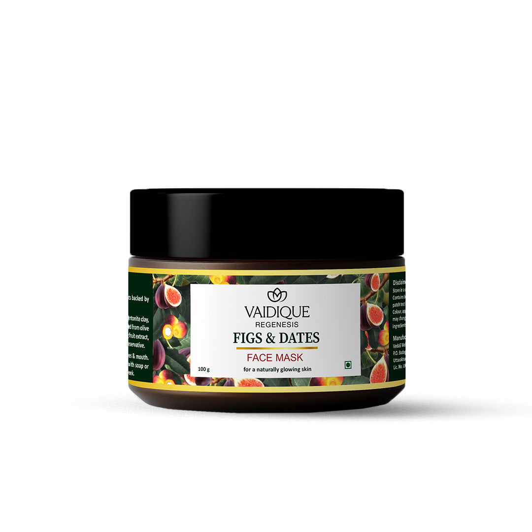 Ayurvedic Figs & Dates Face Mask Cream for Radiant Skin