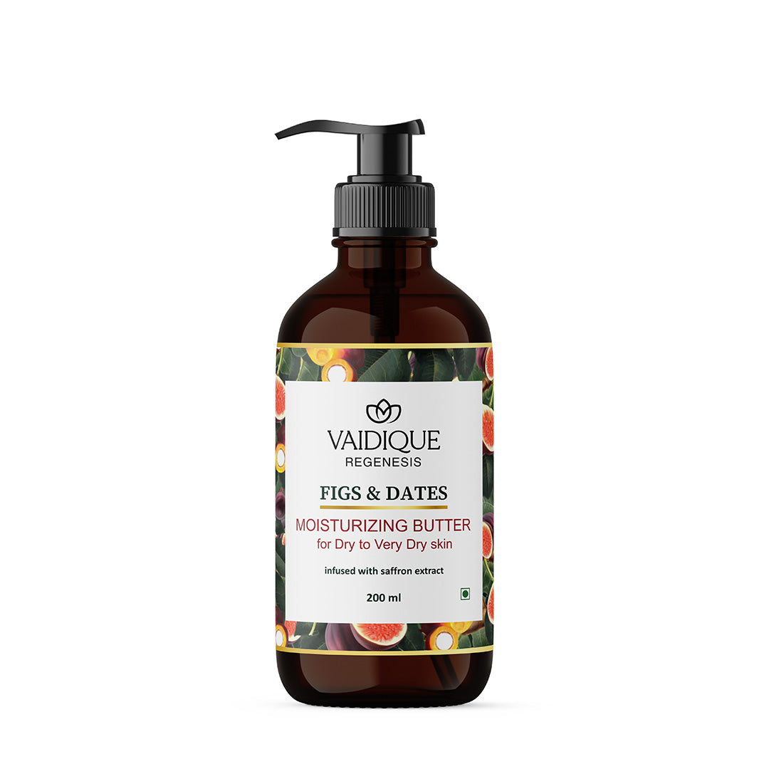Ayurvedic Figs & Dates Moisturizing Butter with Saffron extract