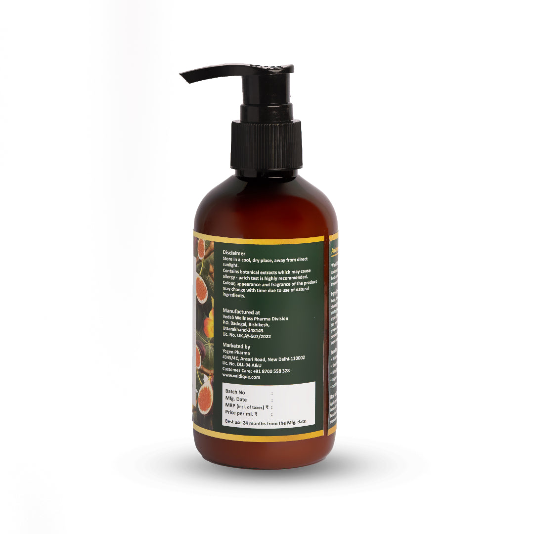 Ayurvedic Figs & Dates Moisturizing Lotion with Aloe Vera and Cucumber Extracts