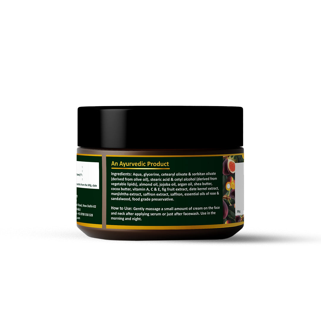 Ayurvedic Figs & Dates Face Cream with Saffron
