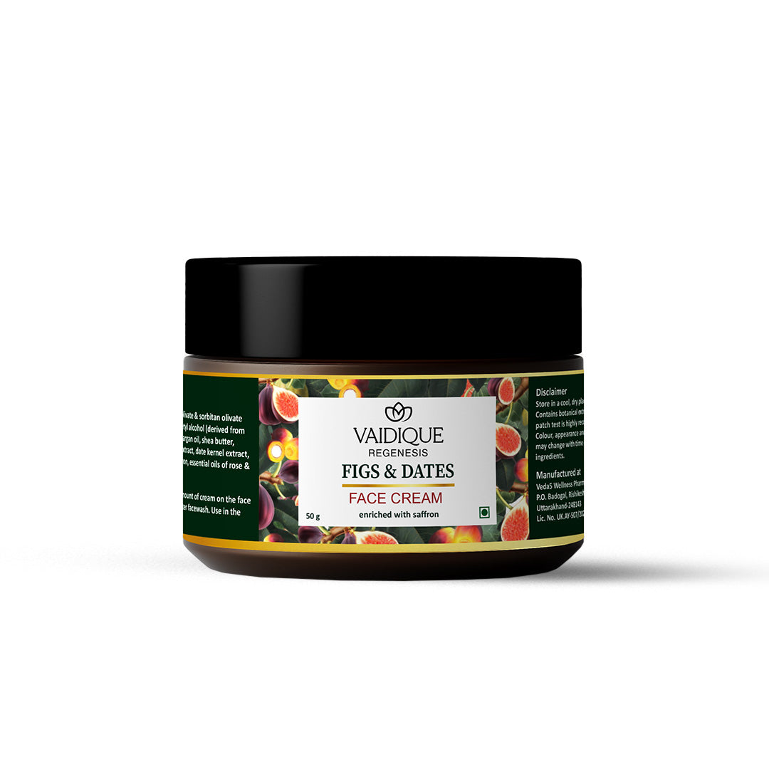 Ayurvedic Figs & Dates Face Cream with Saffron