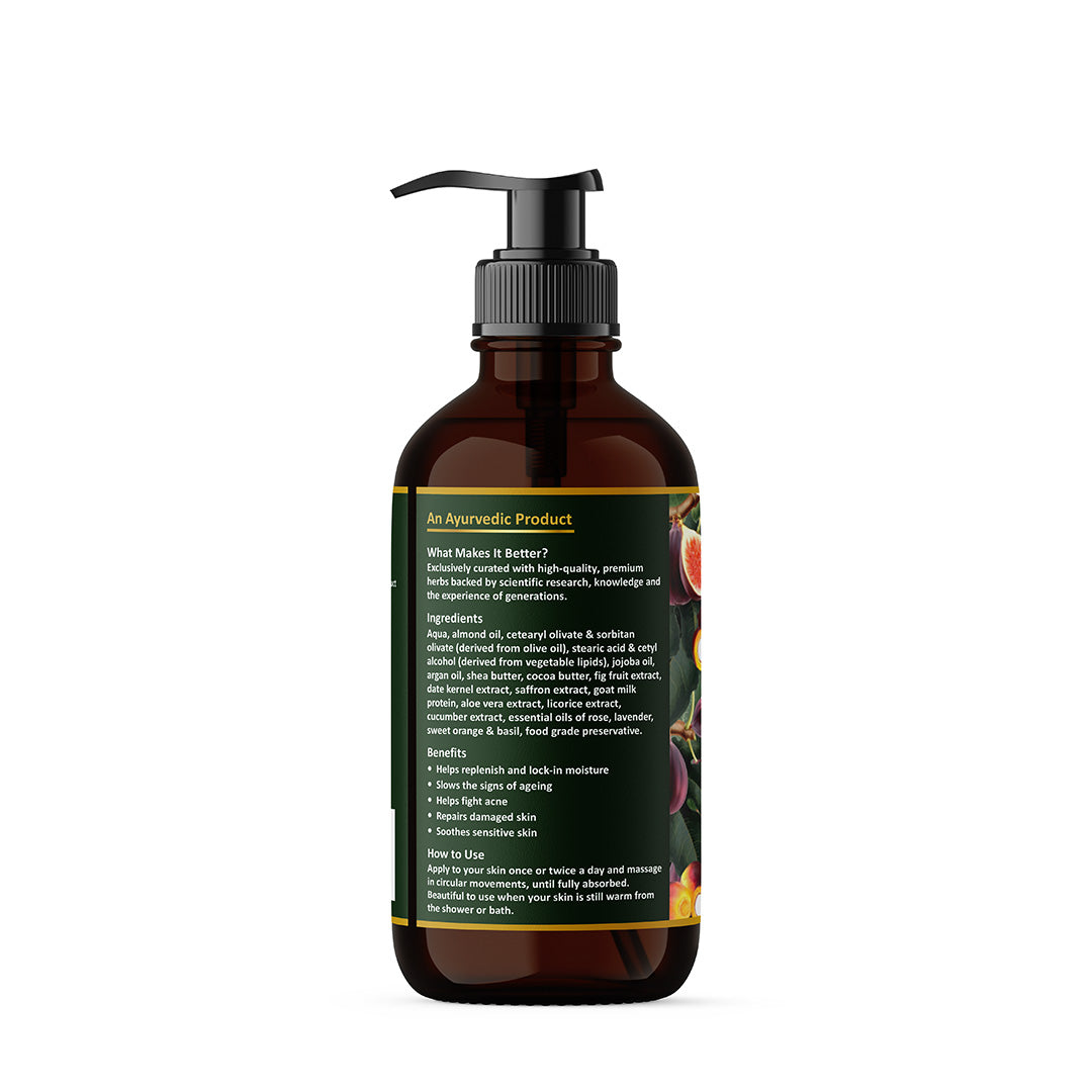 Ayurvedic Figs & Dates Moisturizing Butter with Saffron extract