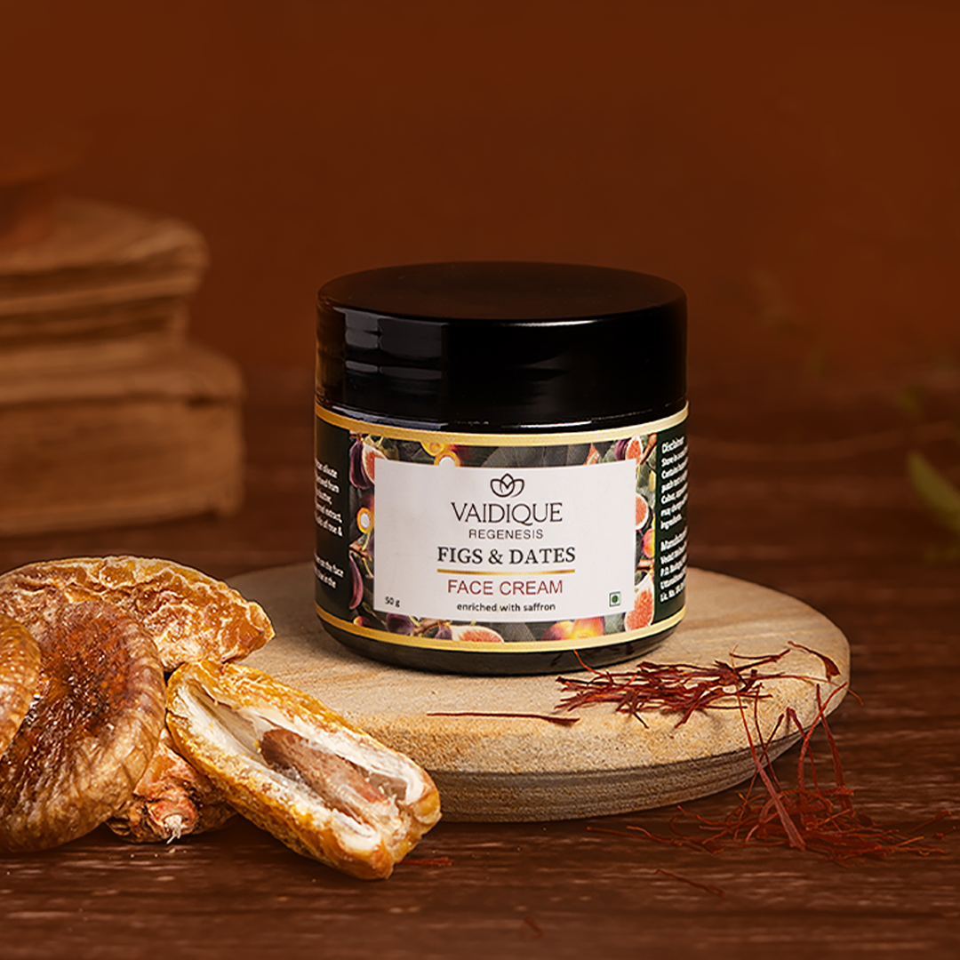 Ayurvedic Figs & Dates Face Cream with Saffron