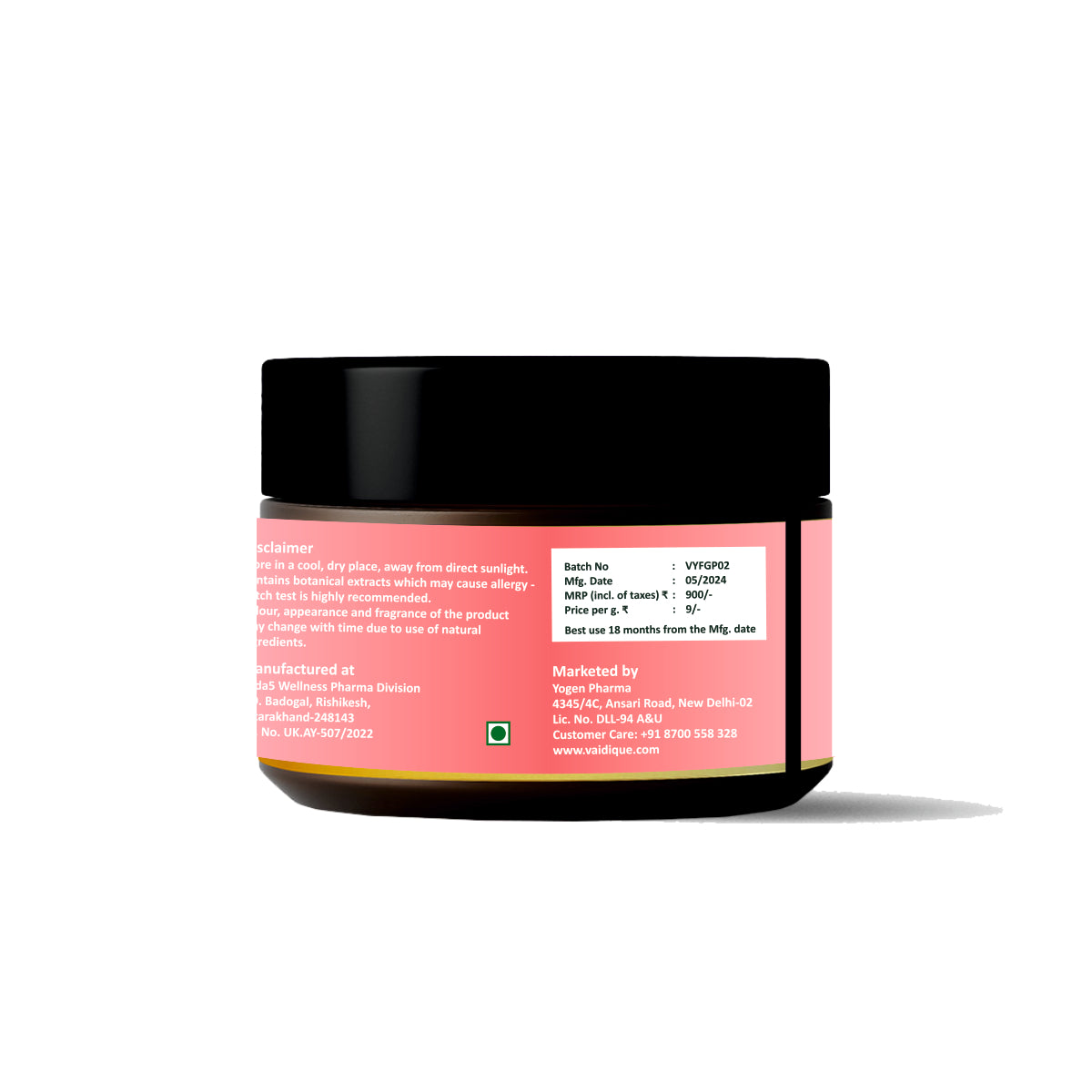Watermelon + Mulberry Ayurvedic Face Gel