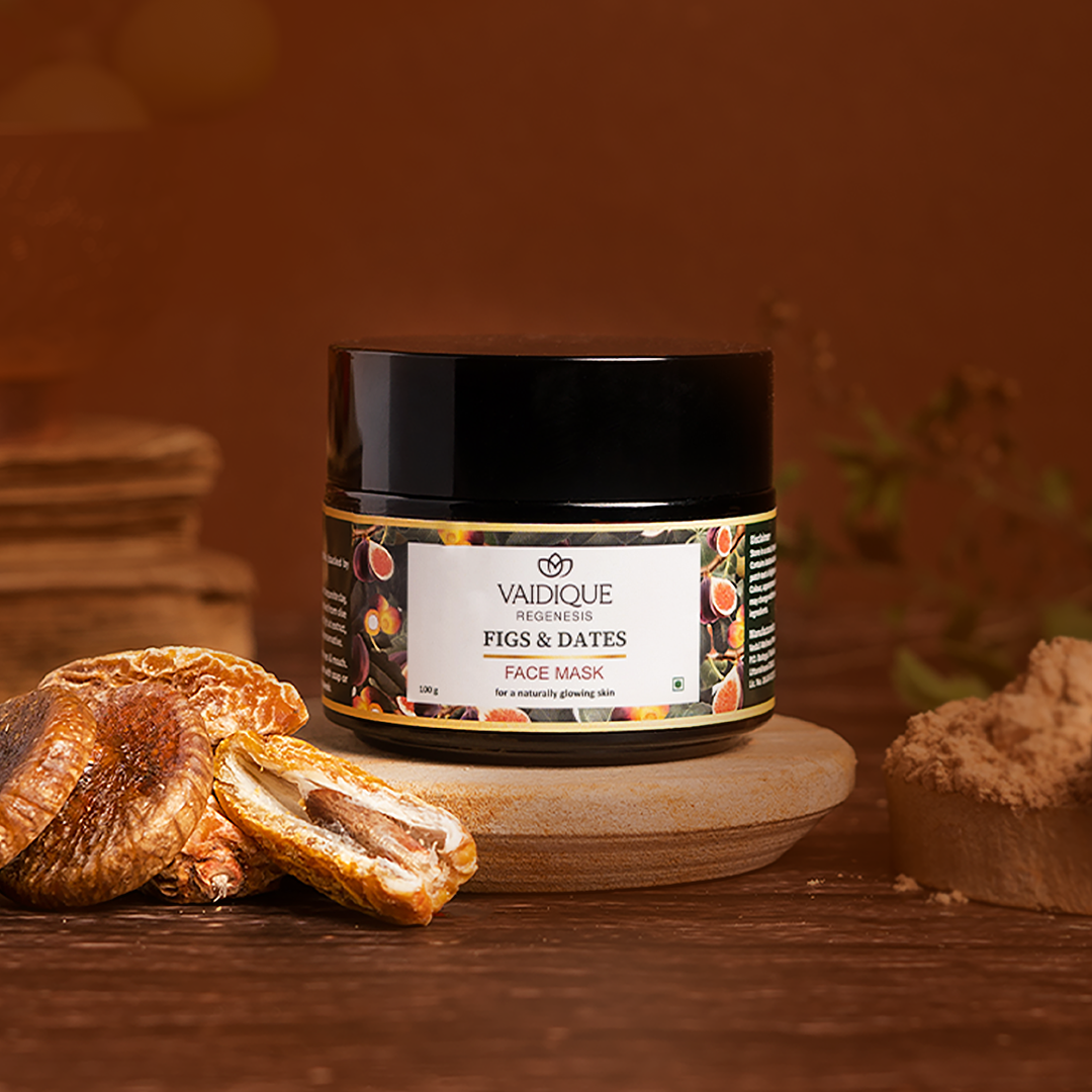 Ayurvedic Figs & Dates Face Mask Cream for Radiant Skin