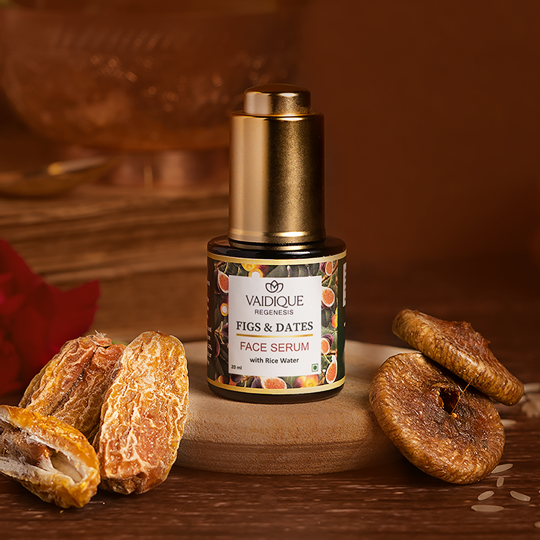 Ayurvedic Figs & Dates Face Serum with Rice Water