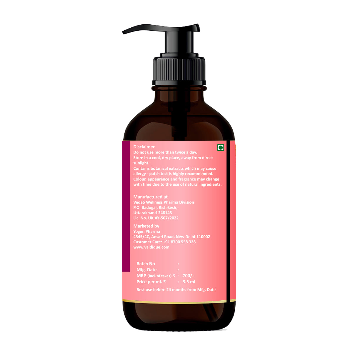 Watermelon + Mulberry Ayurvedic Face Wash