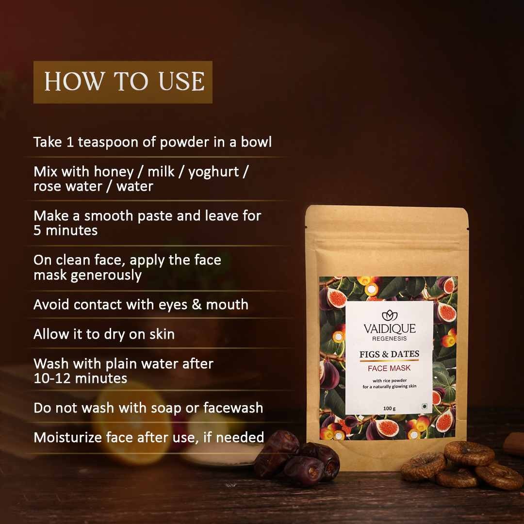 Ayurvedic Figs & Dates Face Pack Powder