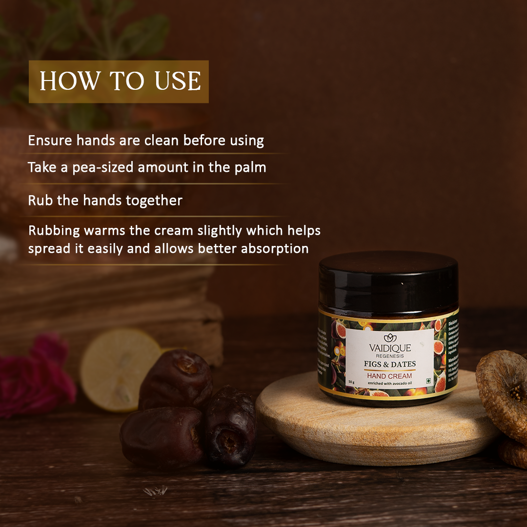 Ayurvedic Figs & Dates Hand Cream