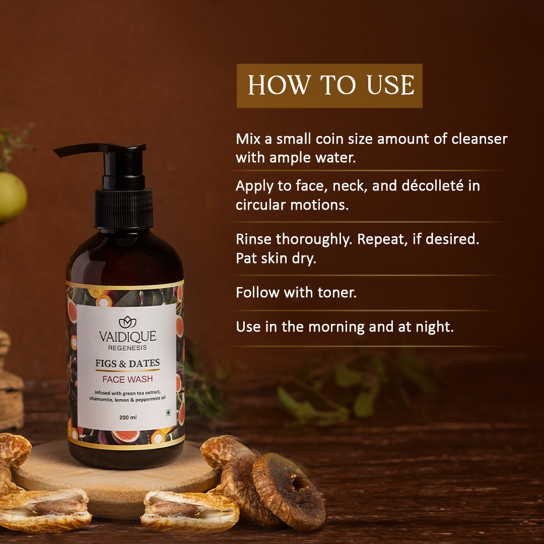 Ayurvedic Figs & Dates Face Wash