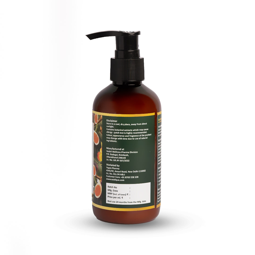 Ayurvedic Figs &amp; Dates Moisturizing Lotion with Aloe Vera and Cucumber Extracts