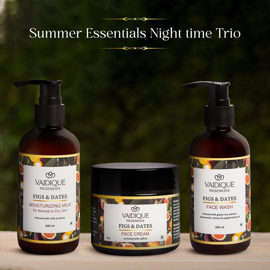 Summer Essentials Nighttime Trio