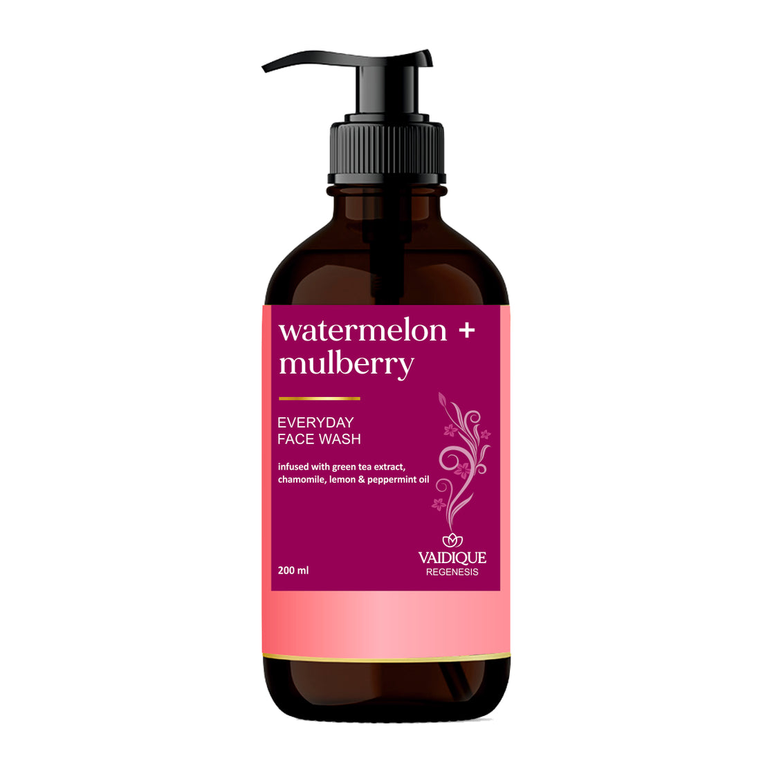 Watermelon + Mulberry Ayurvedic Face Wash