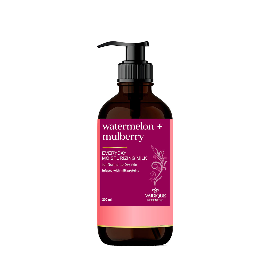 Watermelon + Mulberry Ayurvedic Moisturizing Milk with Milk Proteins